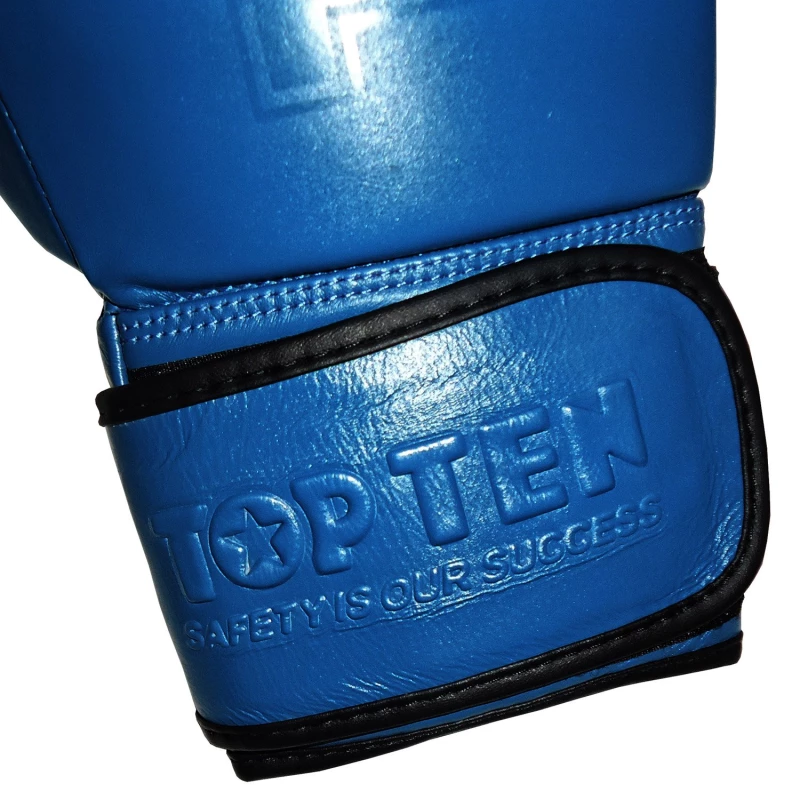 2516 boxing gloves top ten black n black blue edition closeup 4 tobros.gr
