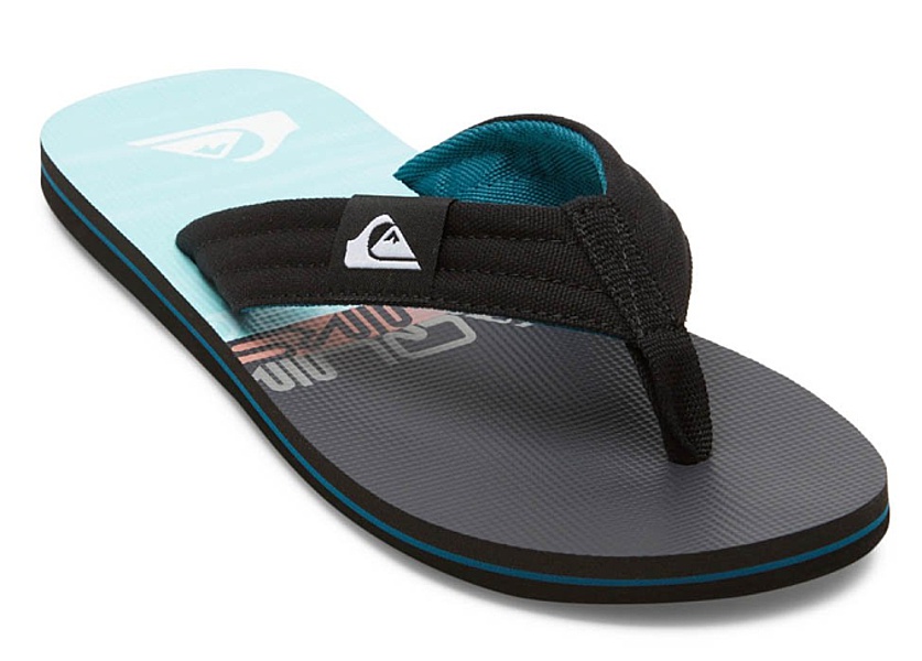 Quiksilver Ανδρικές Παντόφλες Molokai Layback AQYL101339-BYJ5 Μαύρο