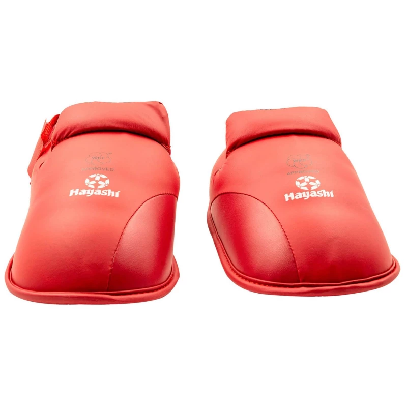 343 karate shin and instep guard wkf approved new red cu3 4 tobros.gr