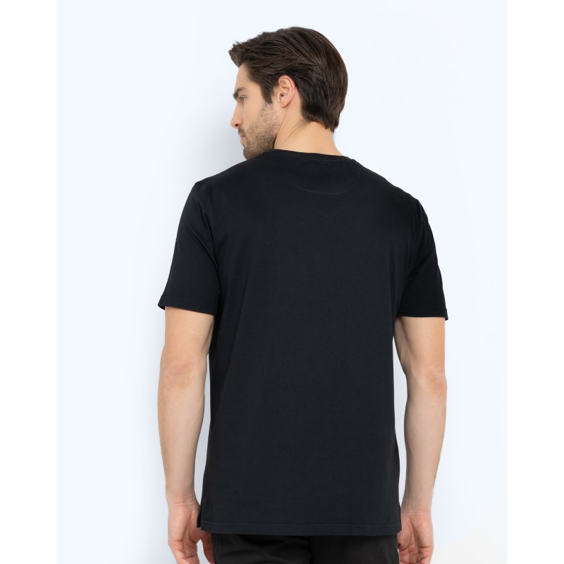 The Bostonians Ανδρικό T-Shirt Regular Fit 3TS1287|B031BL Μαύρο