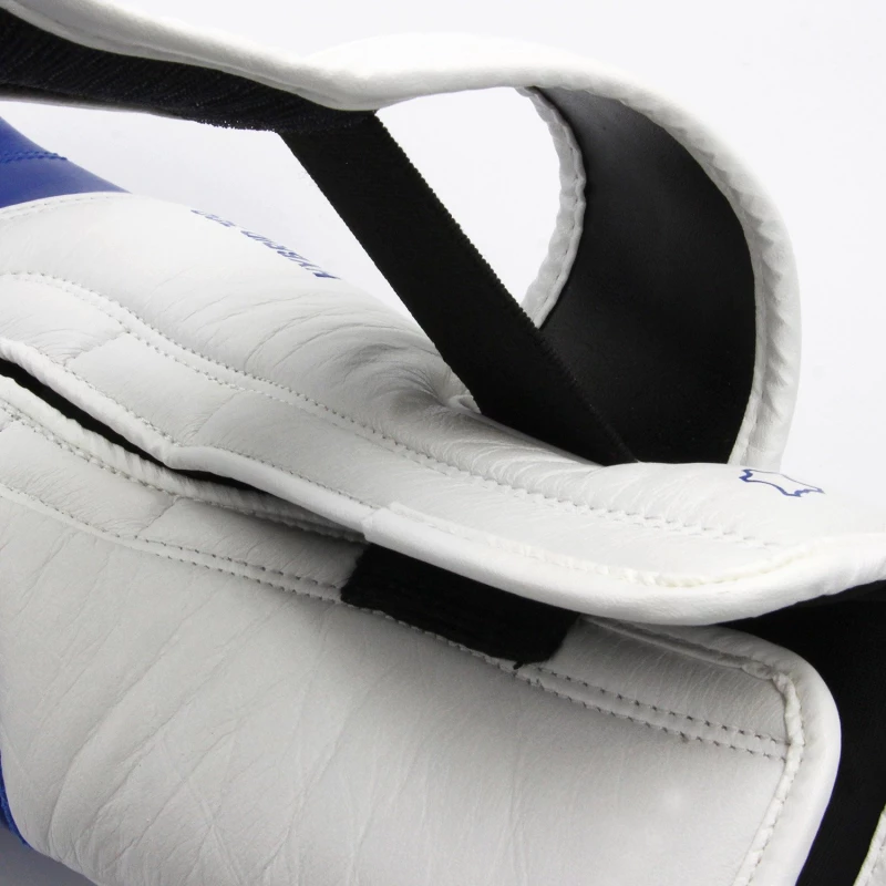 4003140300 boxing gloves adidas hybrid 300 leather blue white cu2 3 tobros.gr