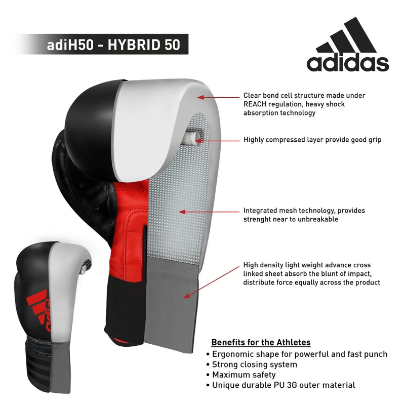 400314050 boxing gloves adidas hybrid 50 wpu adih50 7 3 tobros.gr