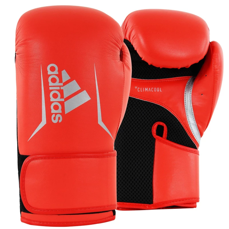 400314119 boxing gloves adidas speed 2 adisbg100 orange silver 3 tobros.gr