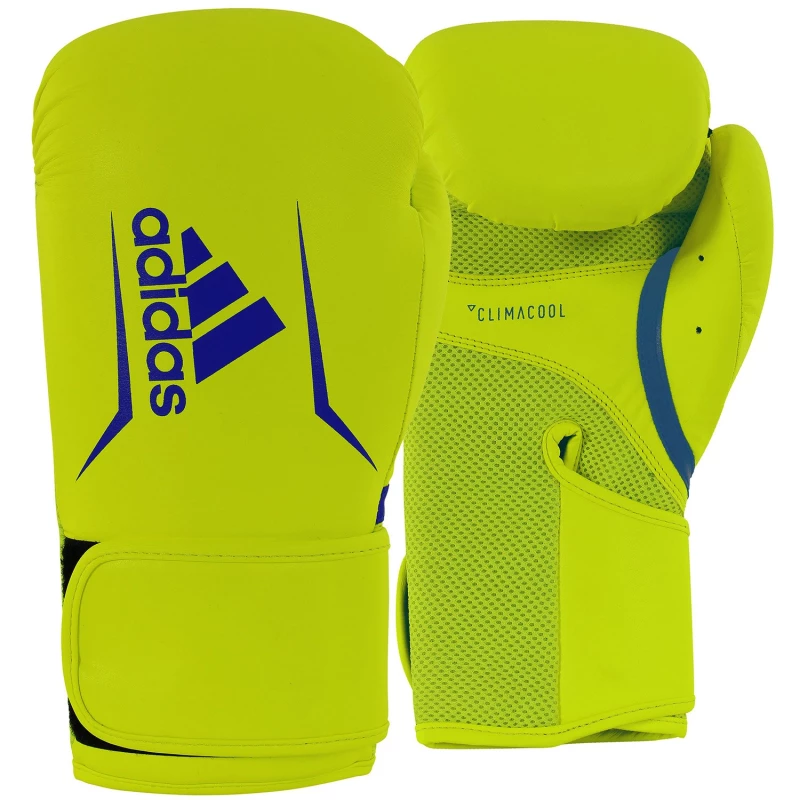 400314119 boxing gloves adidas speed 2 adisbg100 yellow blue 3 tobros.gr