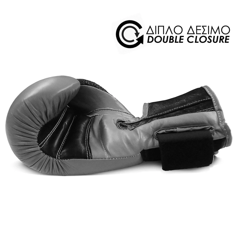 4003237 boxing gloves olympus leather elite black grey b 4 tobros.gr