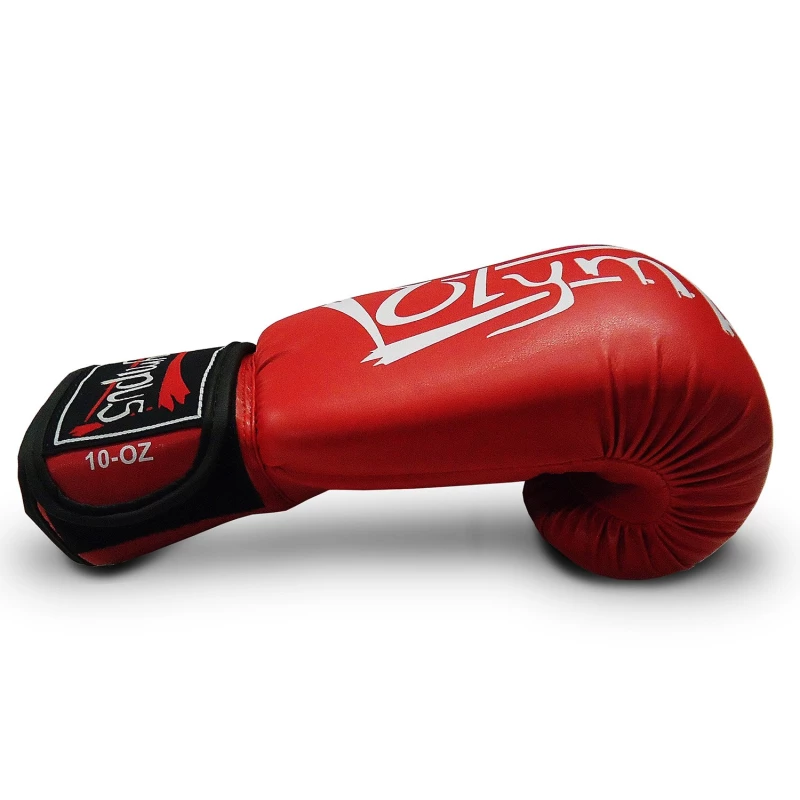 40048 boxing gloves olympus pvc training 3 red side 3 tobros.gr