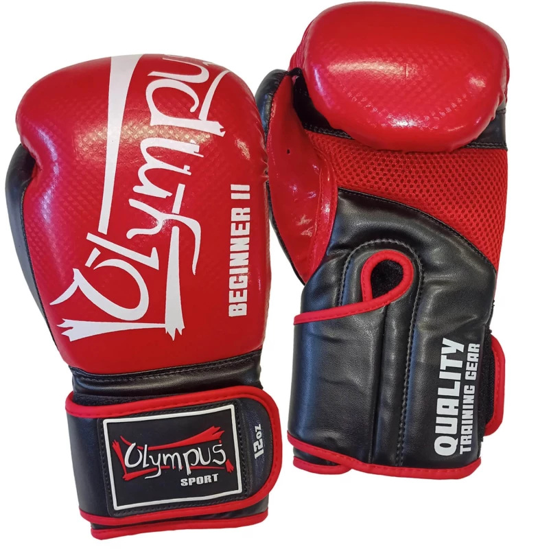 401080 boxing gloves olympus beginner 2 red black 2 tobros.gr