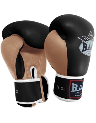 Πυγμαχικά Γάντια RAJA Γνήσιο Δέρμα - RBGV-1 Δίχρωμο