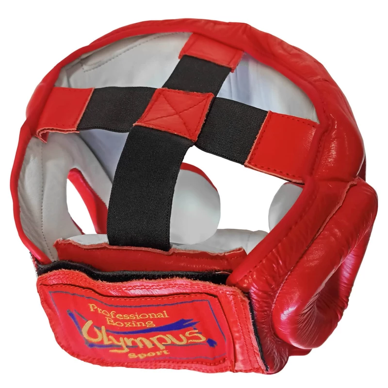 4068405 head guard olympus leather cheekbones and chin protection n red top 6 tobros.gr
