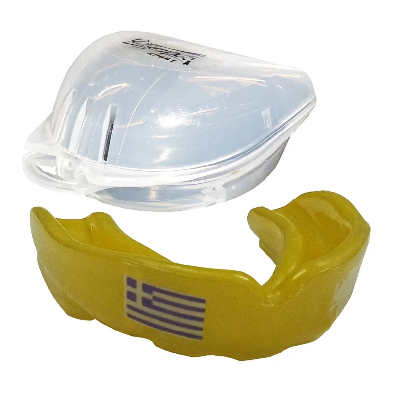 501107182 mouth guard olympus single hellas yellow 4 tobros.gr