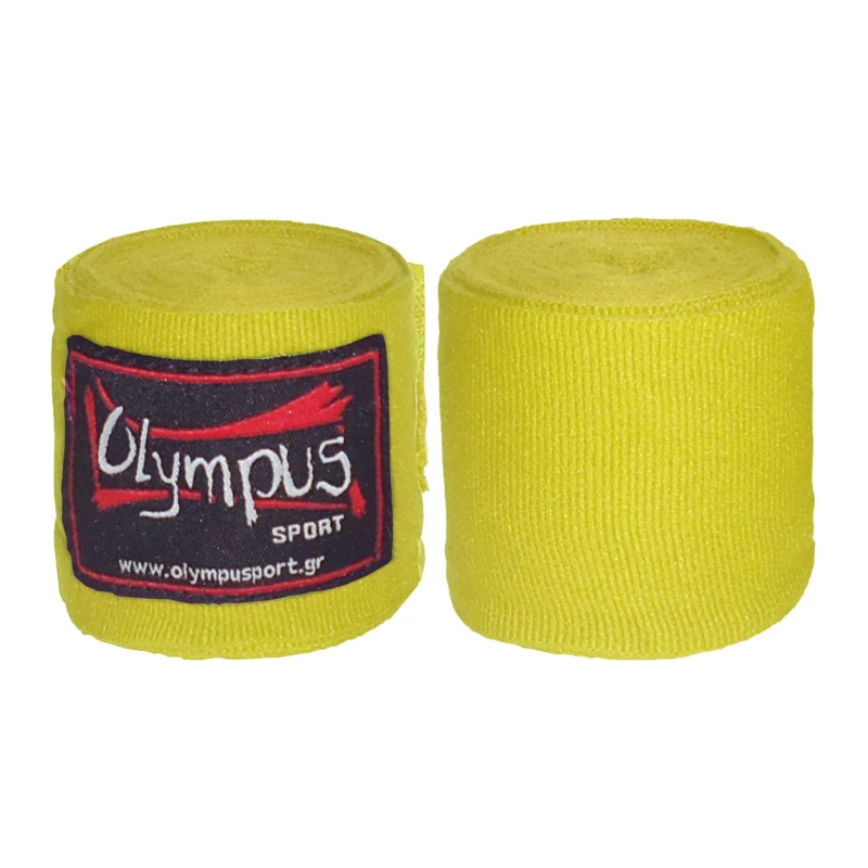 521123 handwraps olympus boxing elastic 350cm pair yellow 4 tobros.gr