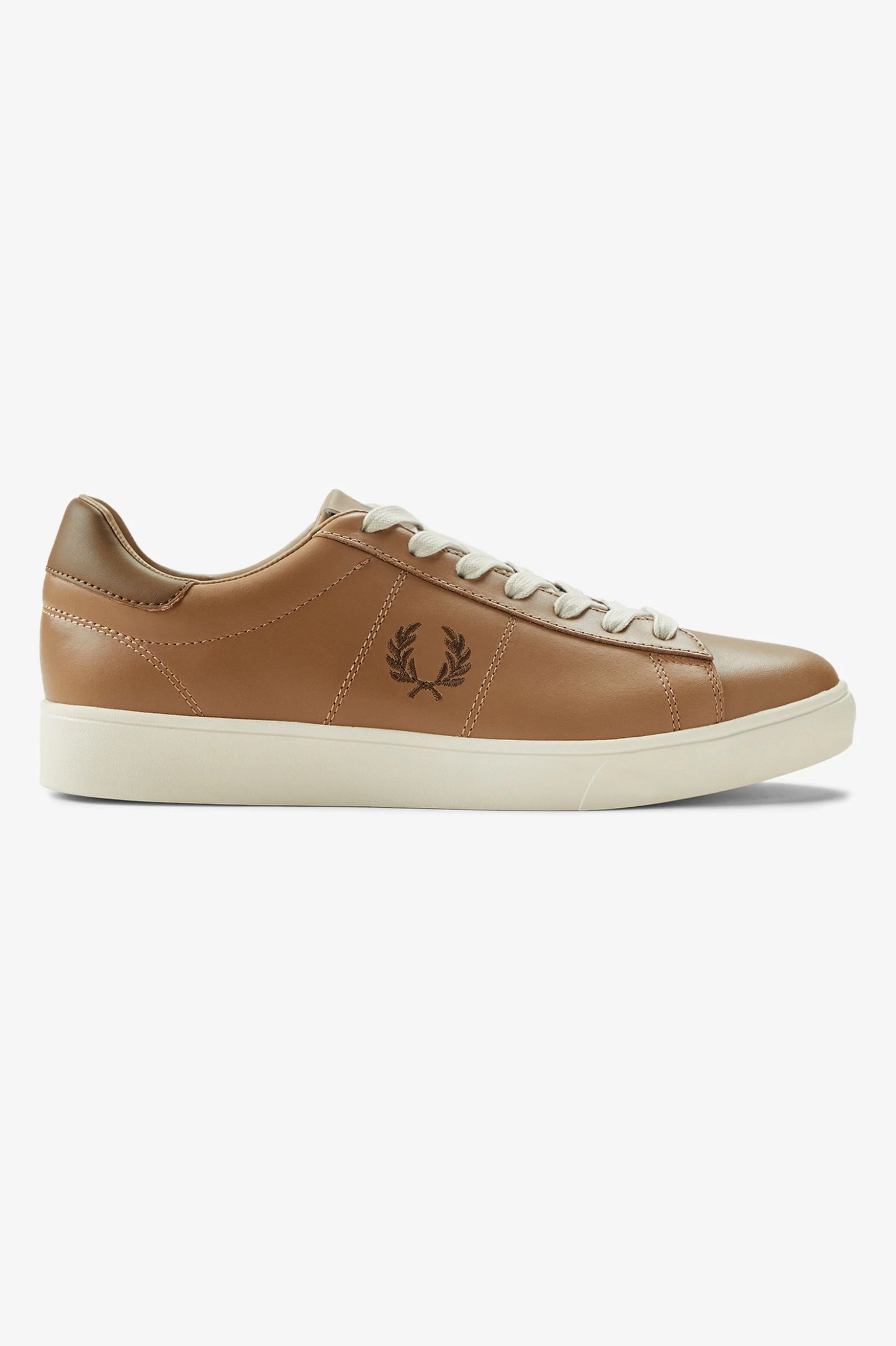 Fred Perry Ανδρικό Δερμάτινο Sneaker Spencer Leather B4334-V58 Καφέ