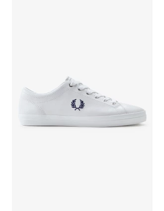 Fred Perry Ανδρικό Δερμάτινο Sneaker Baseline Leather B7311-200 Λευκό
