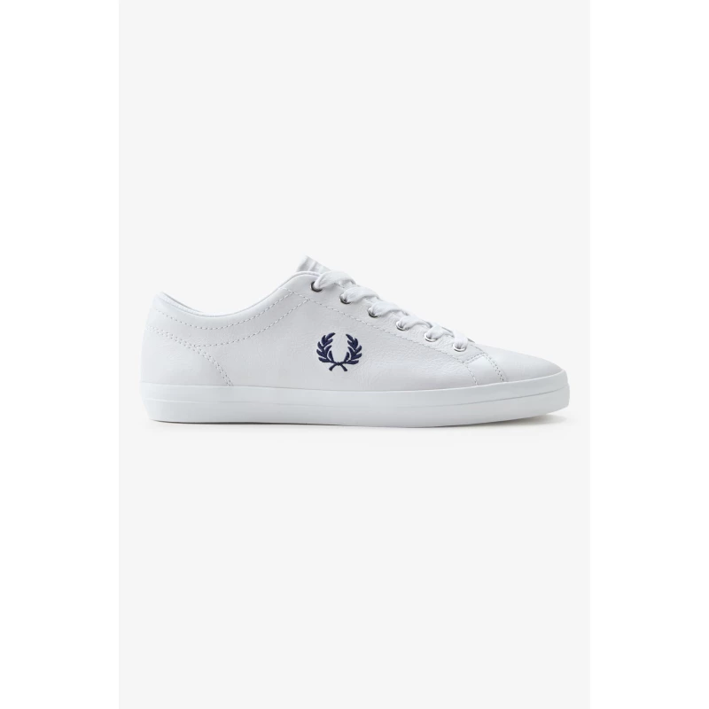 Fred Perry Ανδρικό Δερμάτινο Sneaker Baseline Leather B7311-200 Λευκό