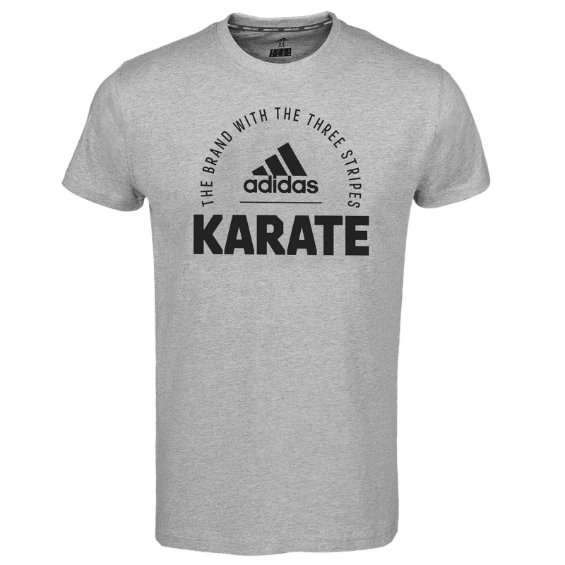adiclts21 k t shirt adidas community 21 karate grey front 7 tobros.gr