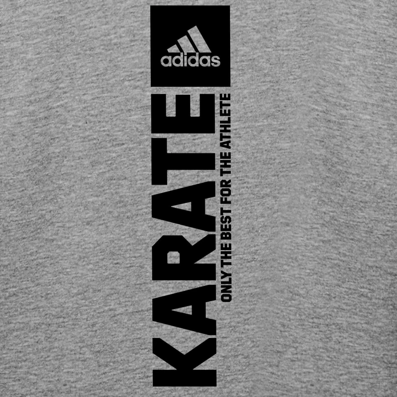 adiclts21v k t shirt adidas community 21 vertical karate grey closeup3 3 tobros.gr