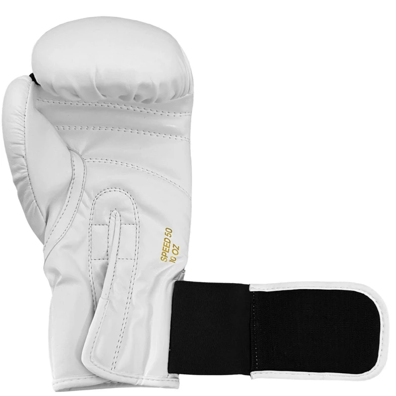 adisbg50 boxing gloves adidas speed50 white gold strap 3 tobros.gr