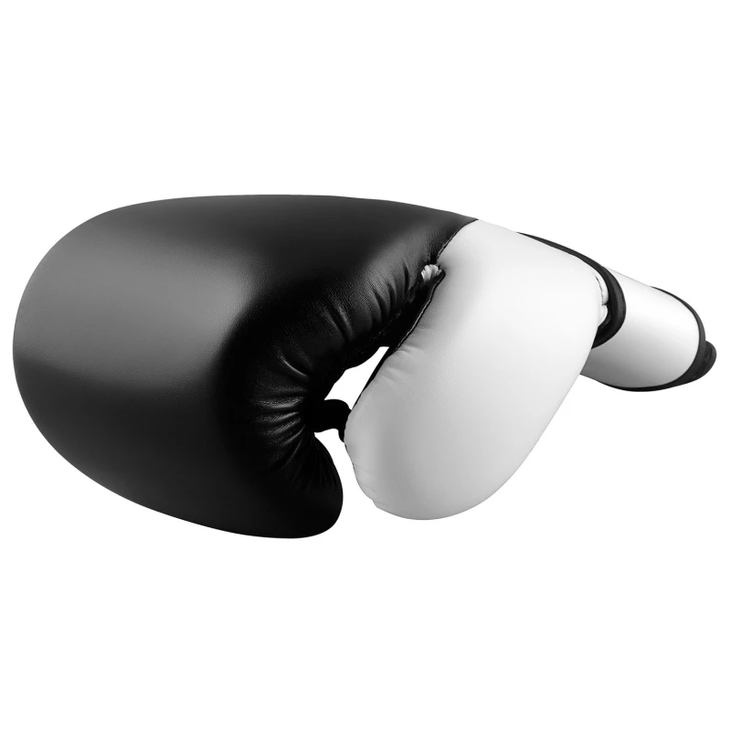 boxing gloves adidas hybrid 150tg adih150tg black white 4 3 tobros.gr