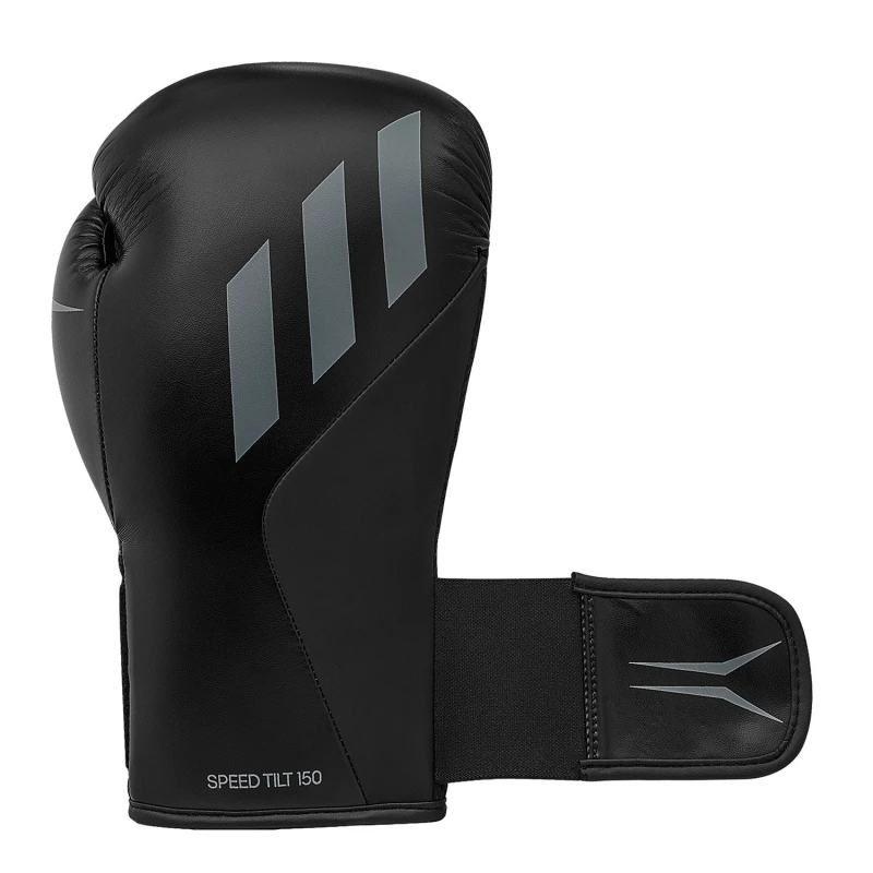 boxing gloves adidas speed tilt 150 spd150tg black grey 2 3 tobros.gr