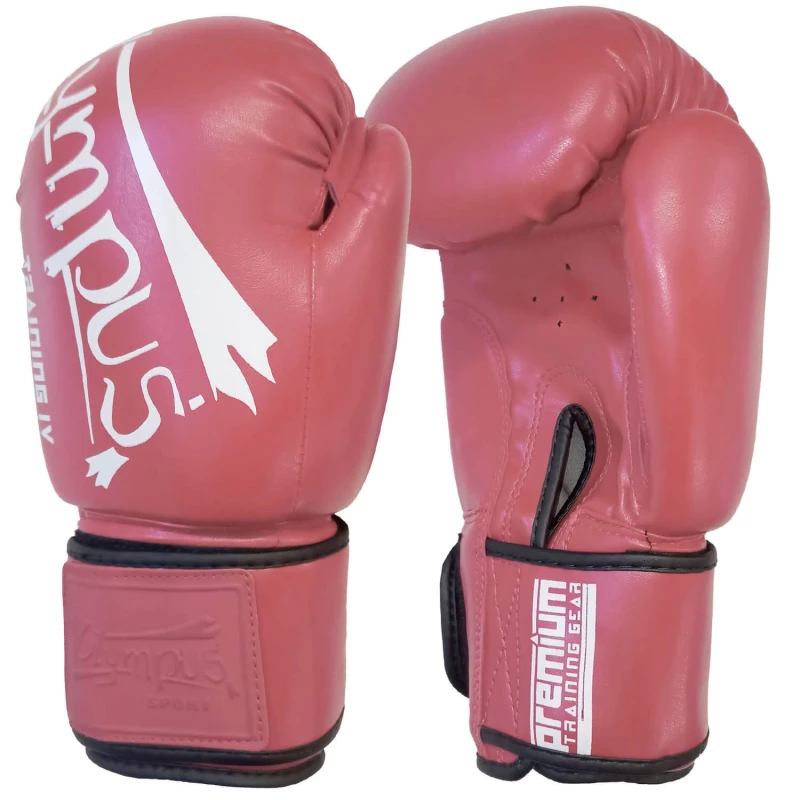 boxing gloves olympus training iv pu pink angle 3 tobros.gr