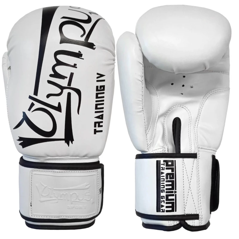 boxing gloves olympus training iv pu white 3 tobros.gr