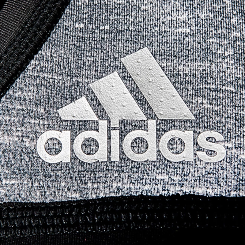 d81409 sleeveless tee adidas techfit base black grey detail 2 3 tobros.gr