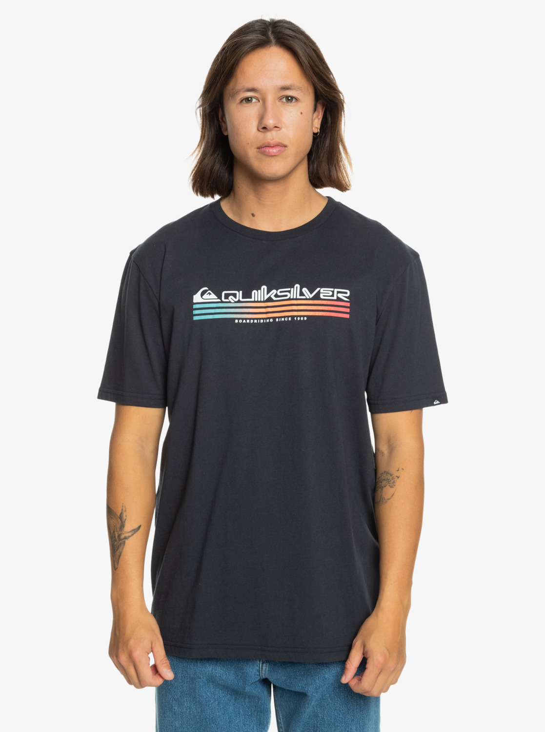 Quiksilver Omni Fill 55 Ανδρικό T-Shirt EQYZT07664-KTP0 Μπλε