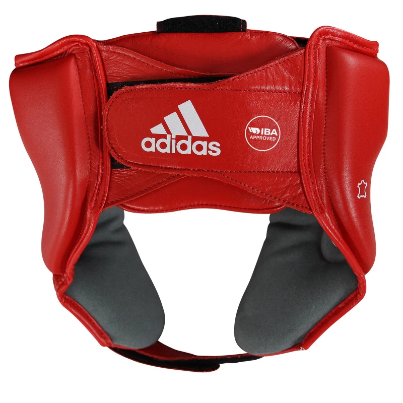 ibah1 head guard adidas boxing iba approved red back 4 tobros.gr