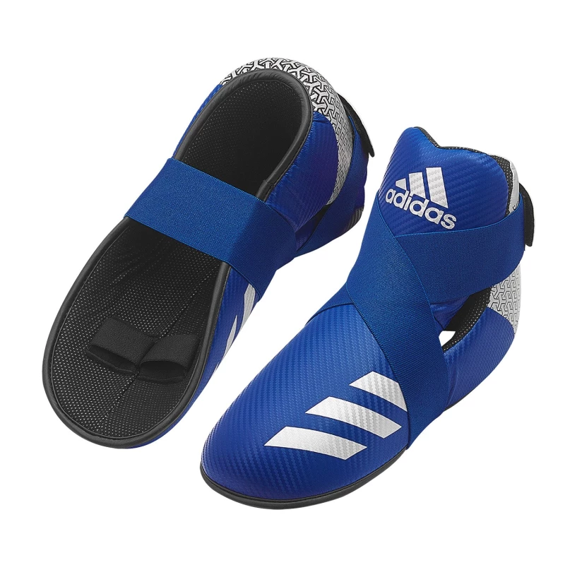kick boots adidas wako kickboxing adikbb300 blue silver 2 3 tobros.gr