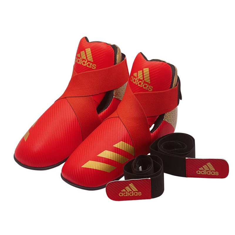 kick boots adidas wako kickboxing adikbb300 red gold 3 3 tobros.gr