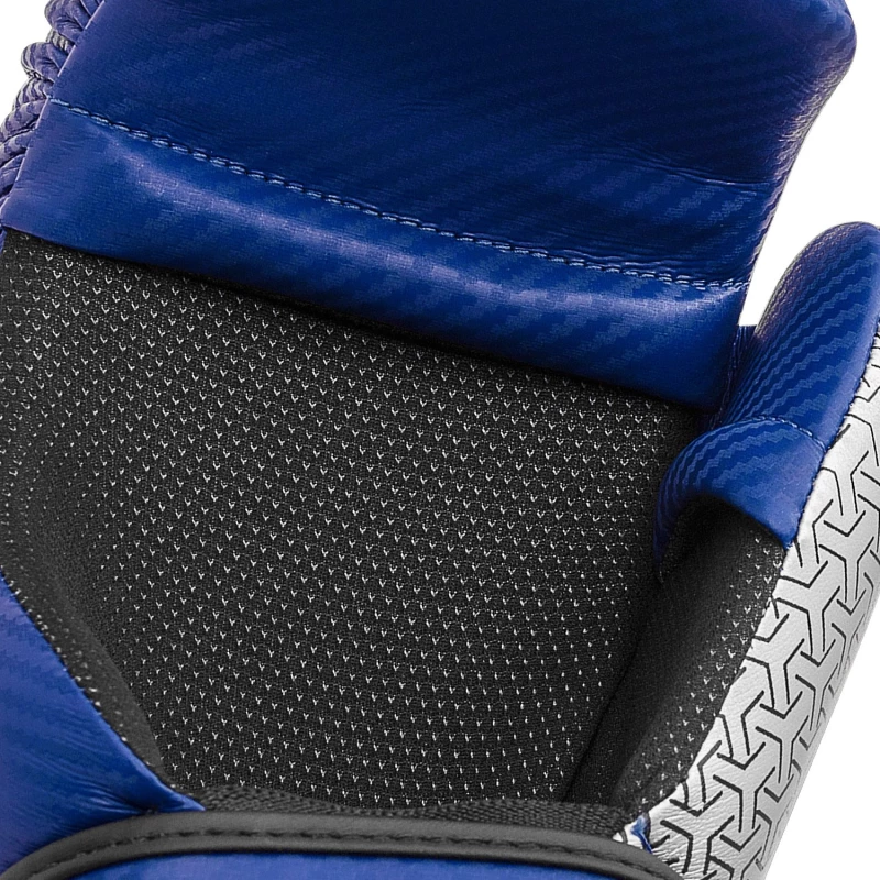 semi contact gloves adidas wako kickboxing adikbpf300 blue silver 4 3 tobros.gr