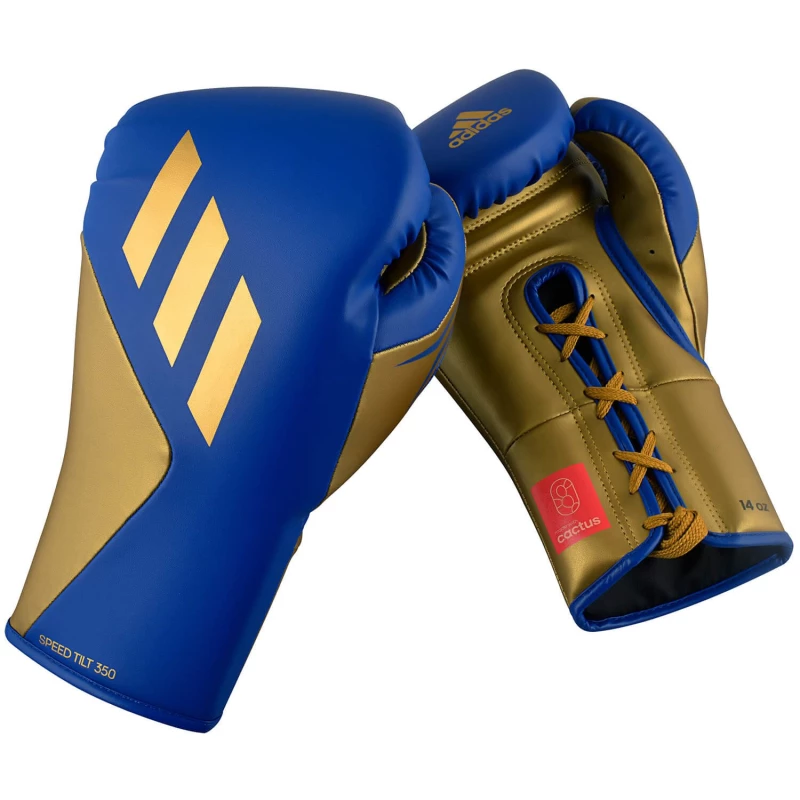 spd350tg boxing gloves adidas speed tilt 350 lace blue gold 2 3 tobros.gr