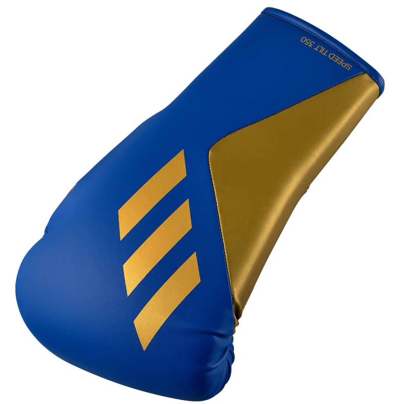 spd350tg boxing gloves adidas speed tilt 350 lace blue gold 4 3 tobros.gr