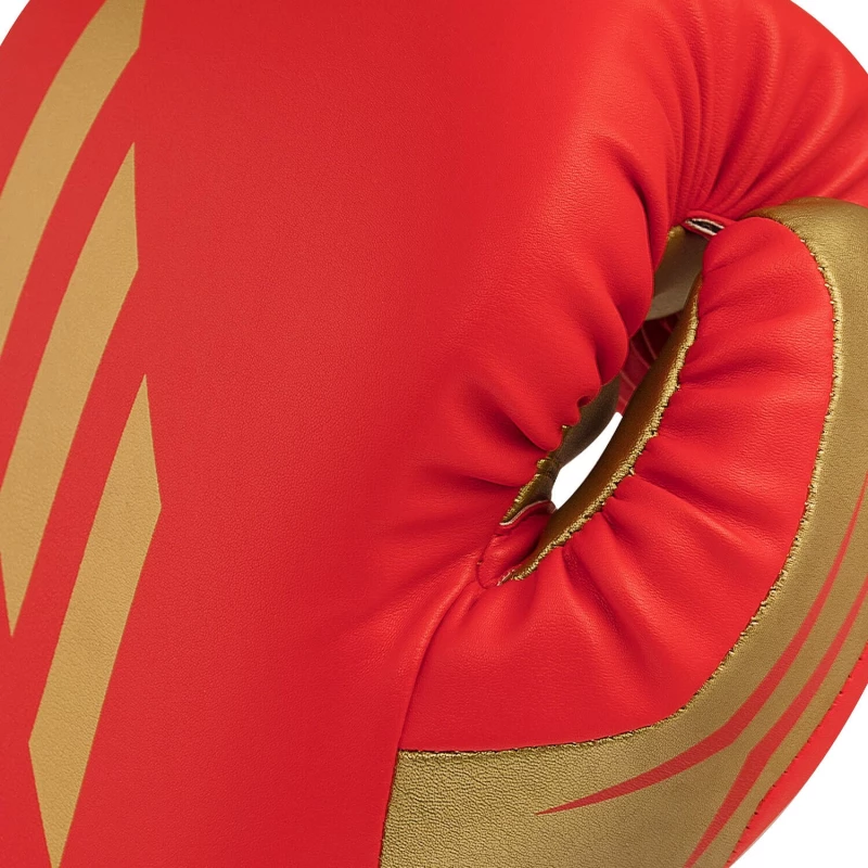 spd350tg boxing gloves adidas speed tilt 350 lace red gold 5 3 tobros.gr