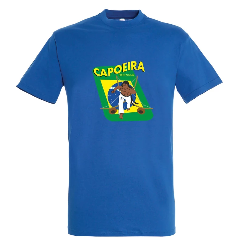 tshirt starmp capoeira brazil fighter blue 3 tobros.gr