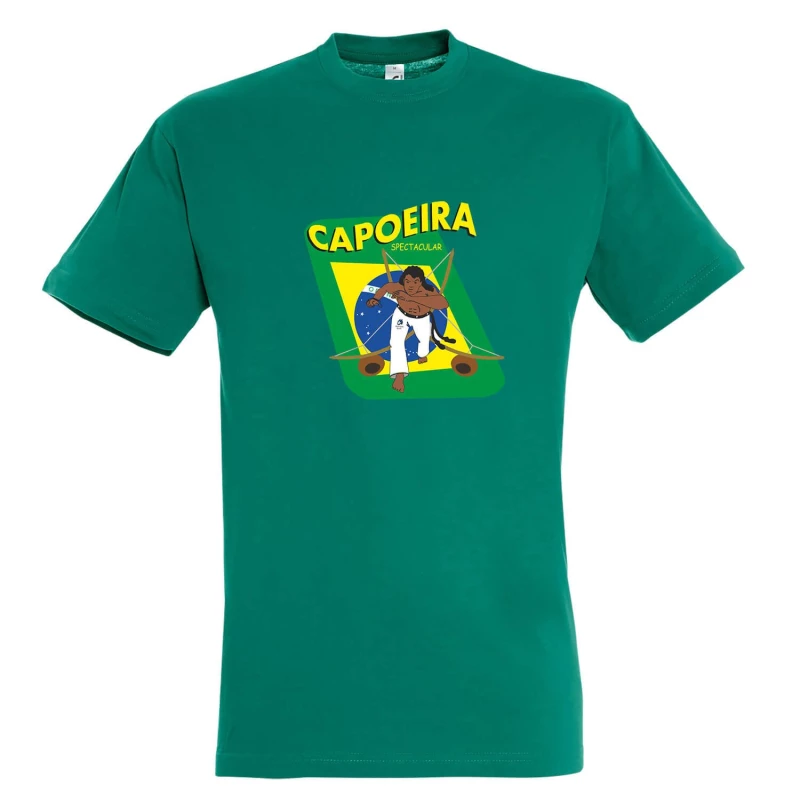 tshirt starmp capoeira brazil fighter green 3 tobros.gr