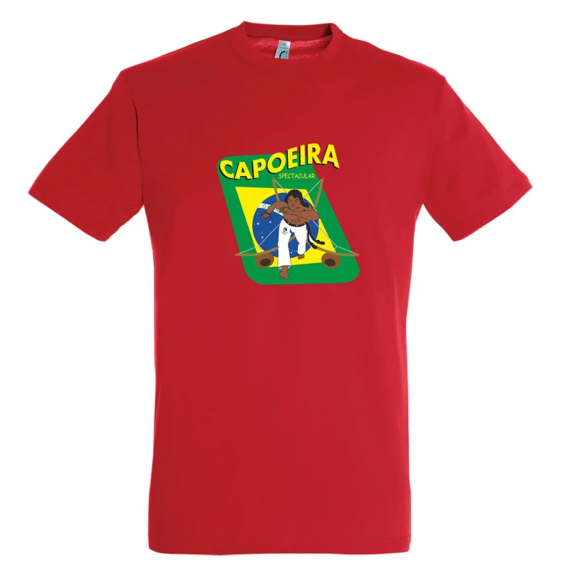 tshirt starmp capoeira brazil fighter red 3 tobros.gr