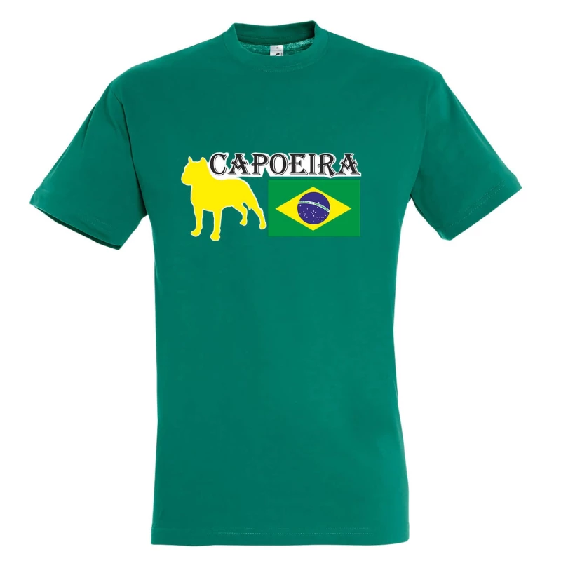 tshirt starmp capoeira brazil pitbull green 3 tobros.gr