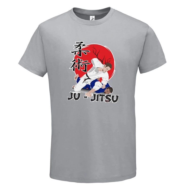 tshirt starmp jiujitsu attack grey 3 tobros.gr