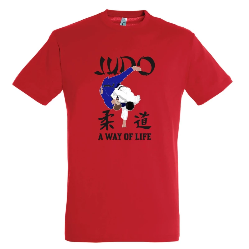 tshirt starmp judo a way of life red 3 tobros.gr