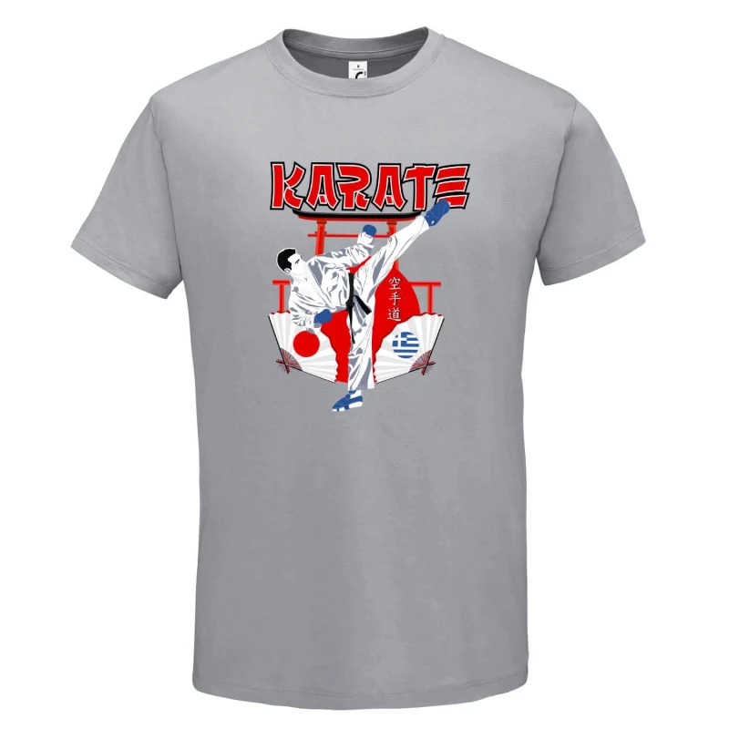 tshirt starmp karate japan hellas grey 3 tobros.gr