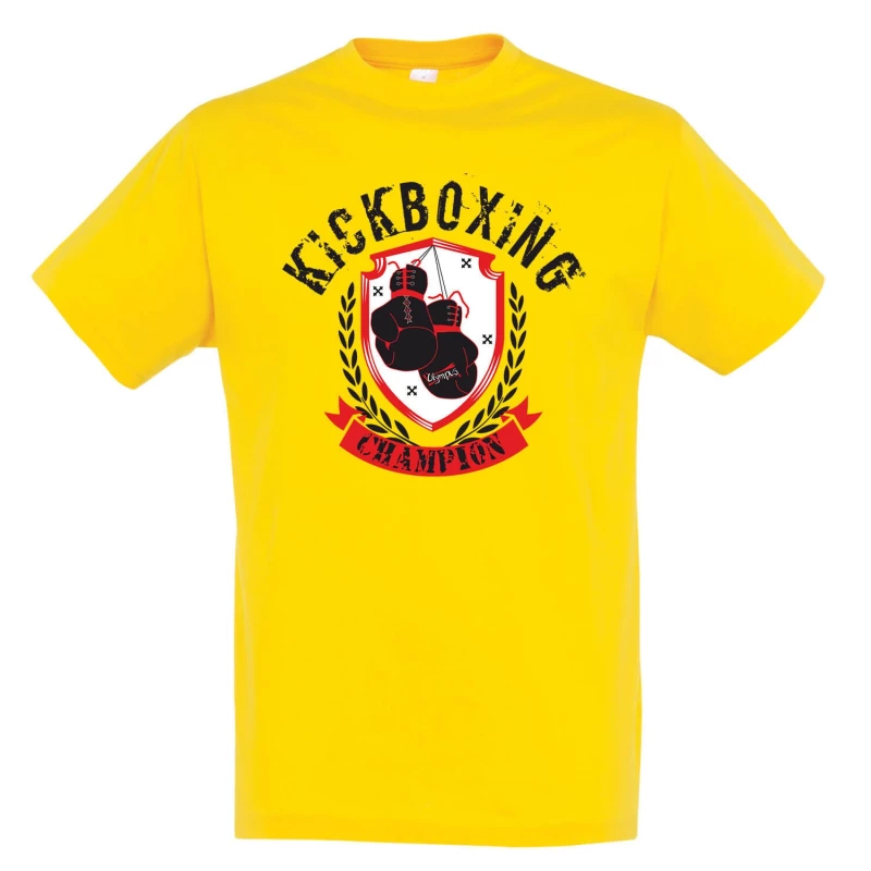 tshirt starmp kickboxing champion yellow 3 tobros.gr