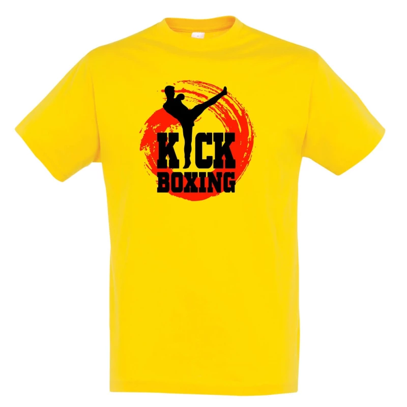tshirt starmp kickboxing fireball yellow 3 tobros.gr