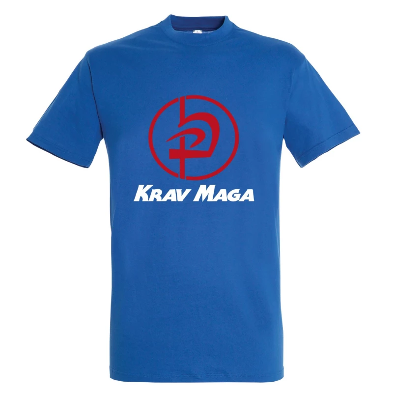 tshirt starmp krav maga logo blue 3 tobros.gr