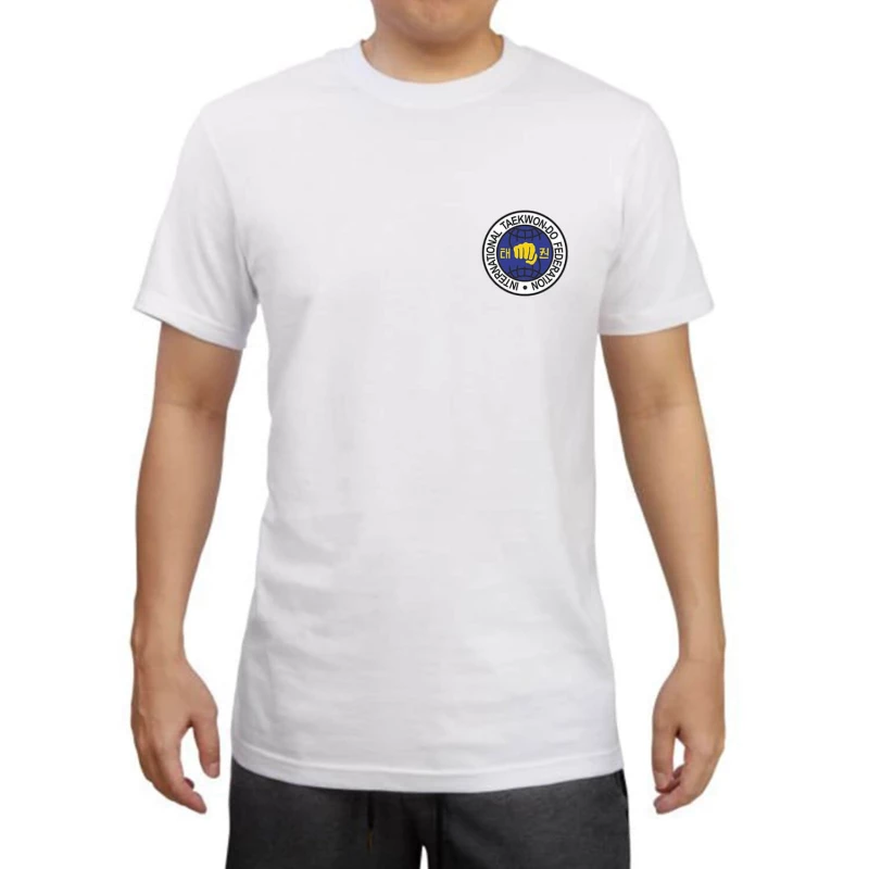 T-shirt Βαμβακερό Taekwon-do ITF Logo 1