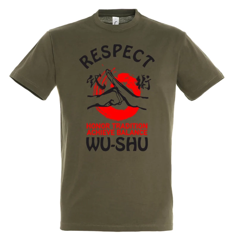 tshirt starmp wushu respect chaki 3 tobros.gr