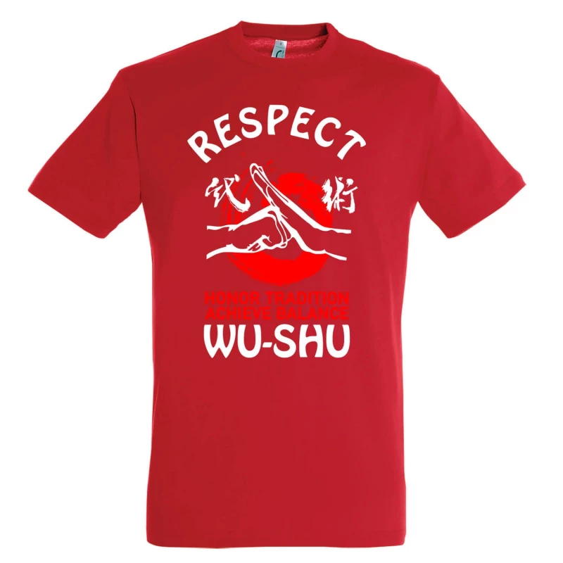 tshirt starmp wushu respect red 3 tobros.gr