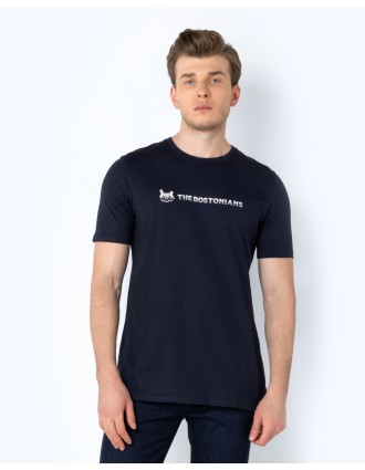 The Bostonians Ανδρικό T-Shirt Regular Fit 3TS1287|B166NV Μπλε