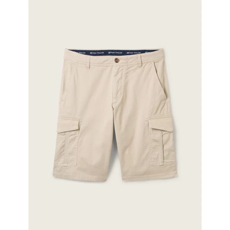 Tom Tailor Ανδρική Cargo Shorts Βερμούδα 1040226-34671 Μπεζ