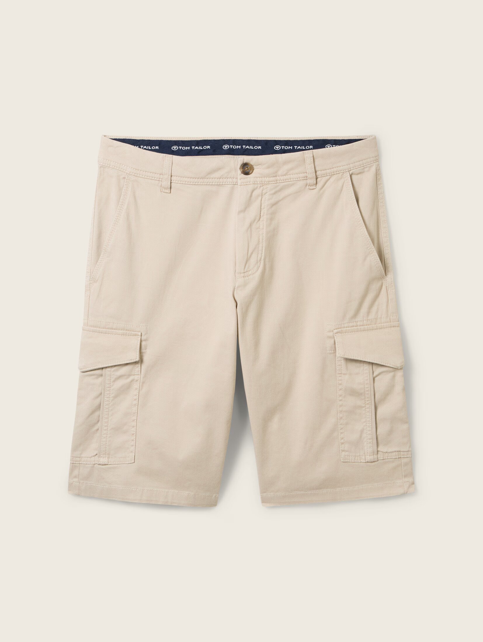 Tom Tailor Ανδρική Cargo Shorts Βερμούδα 1040226-34671 Μπεζ